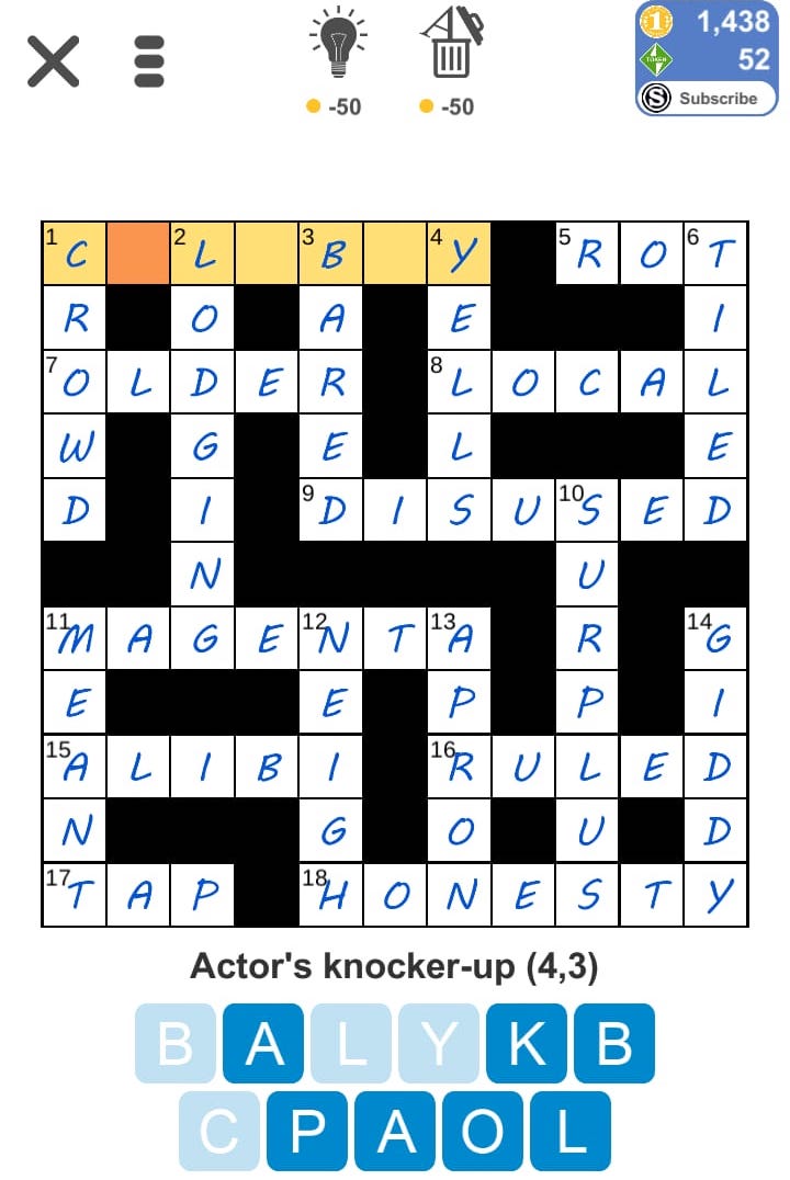 Puzzle Page Daily Crossword April 20 » qunb