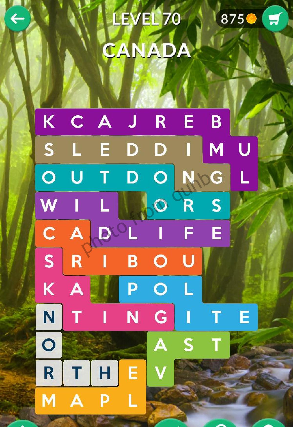 Word Shapes Answers Level 70 » qunb