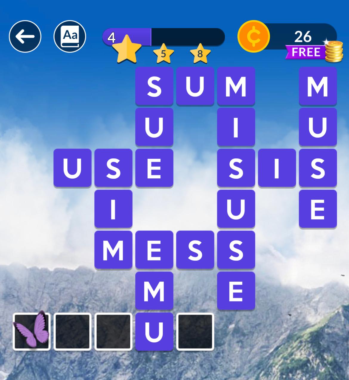 Wordscapes April 22 2024 Daily Puzzle Answer qunb