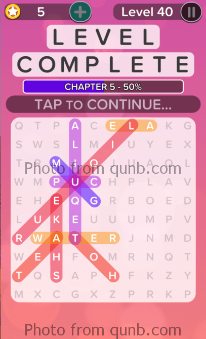 Word Search Addict Answers Level 40 Qunb
