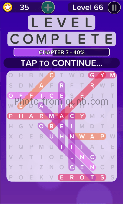 Word Search Addict Answers Level 66 Qunb