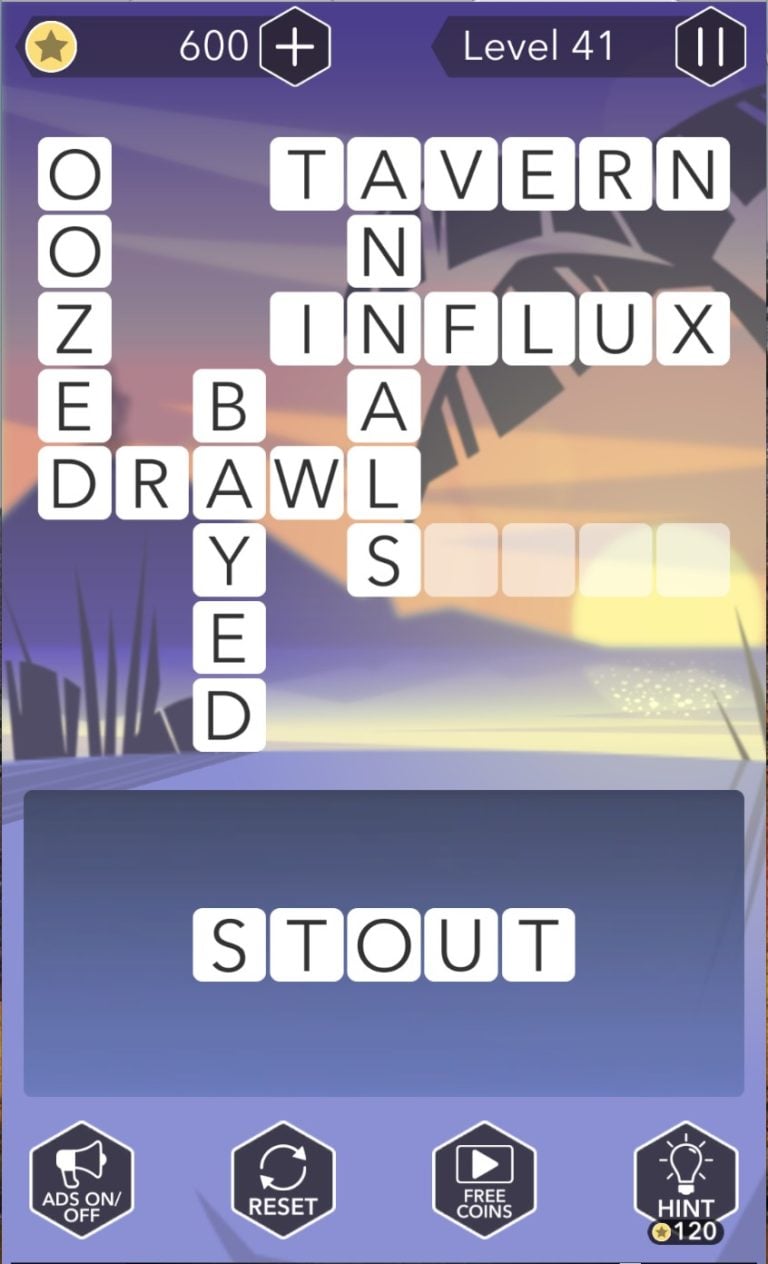 Word Tropics Level 41 Qunb