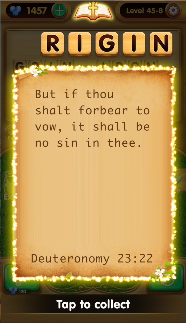 Bible Word Puzzle Chapter 45 Qunb