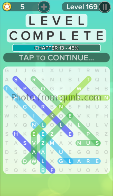 Word Search Addict Answers Level 169 Qunb