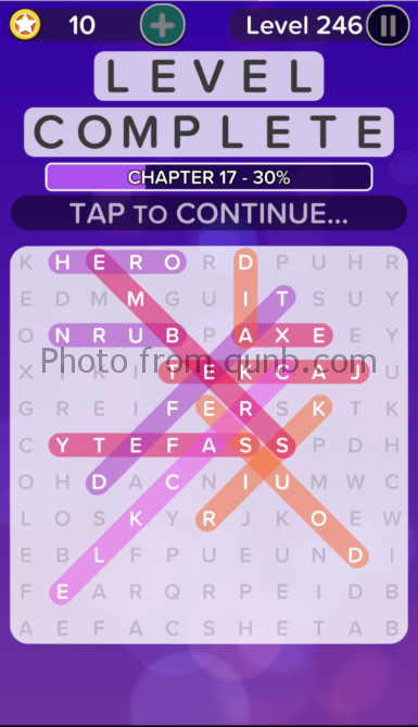 Word Search Addict Answers Level 246 Qunb