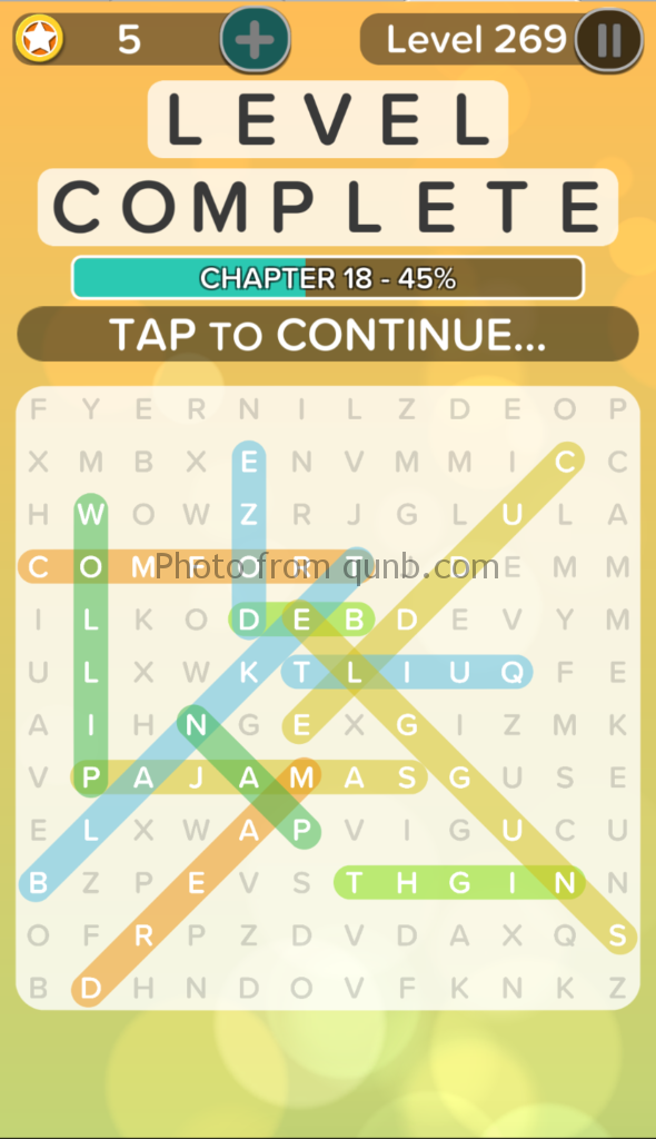 Word Search Addict Answers Level 269 Qunb
