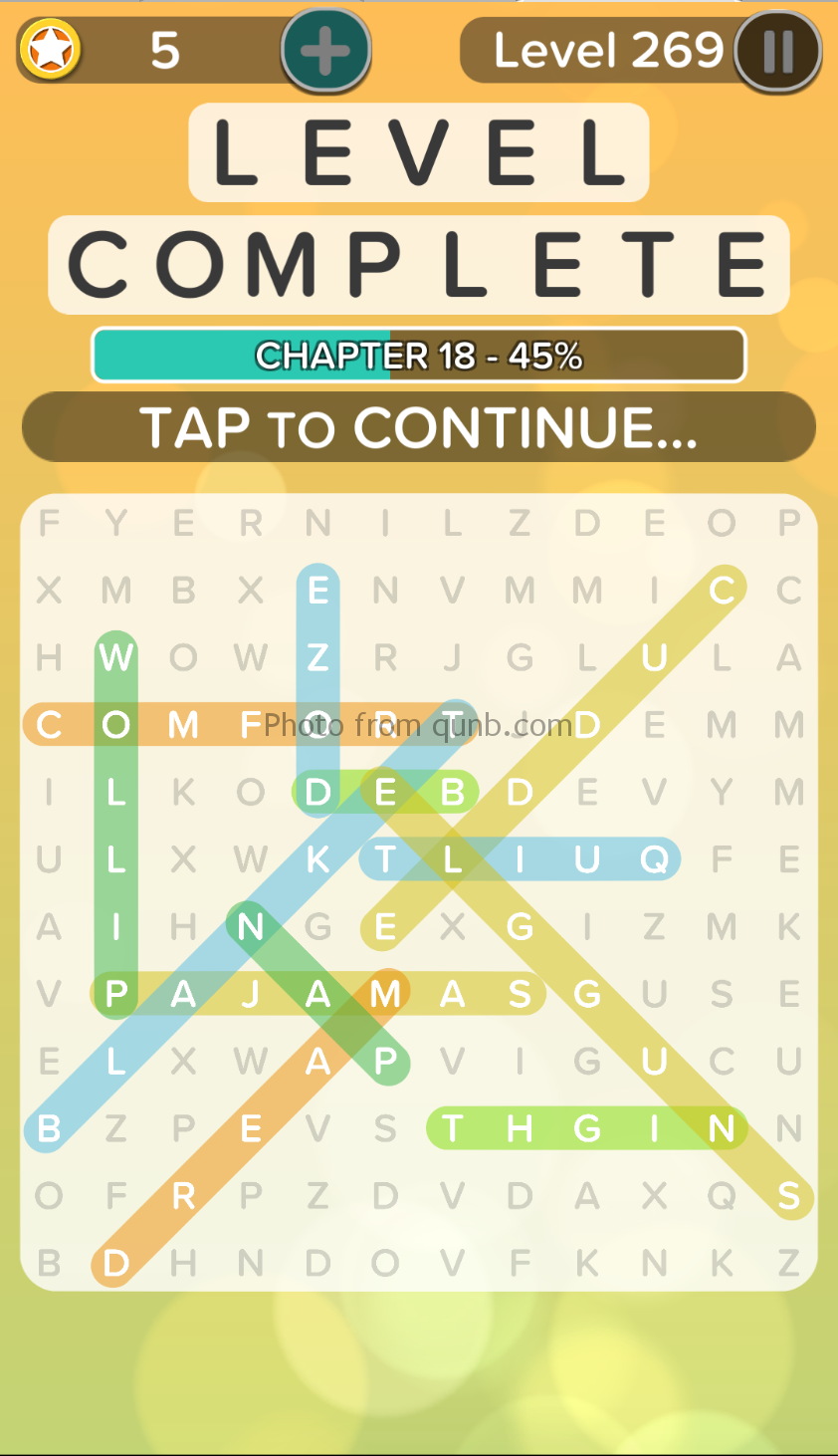 Word Search Addict Answers Level 269 Qunb