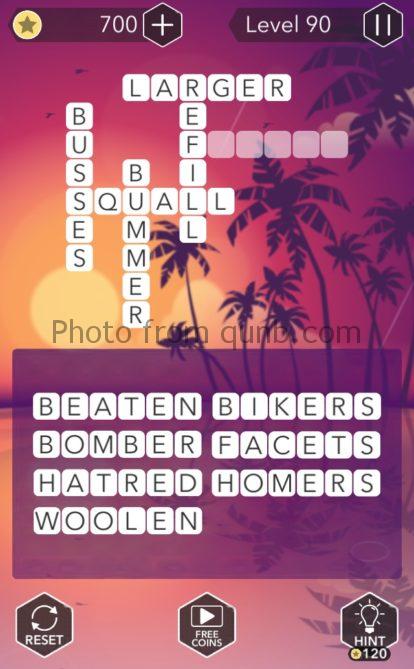 Word Tropics Answers Level 90 Qunb