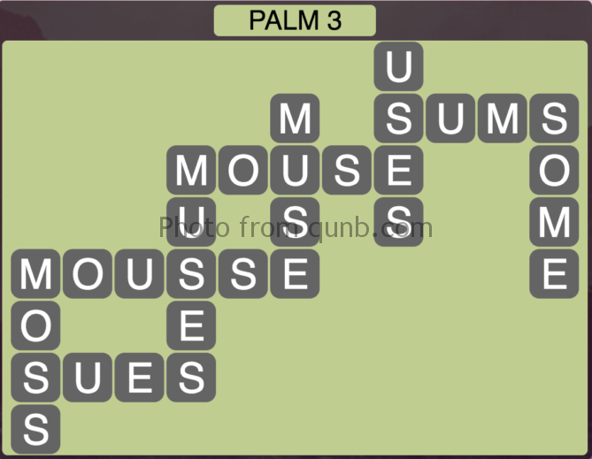 Wordscapes Palm 3 Level 275 Answers Qunb