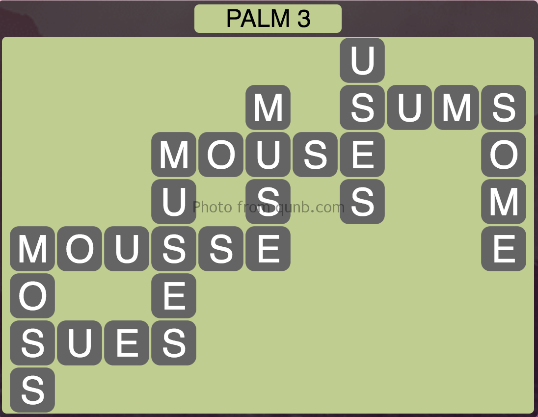 Wordscapes Palm 3 Level 275 Answers Qunb