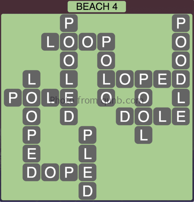 Wordscapes Beach 4 Level 292 Answers Qunb