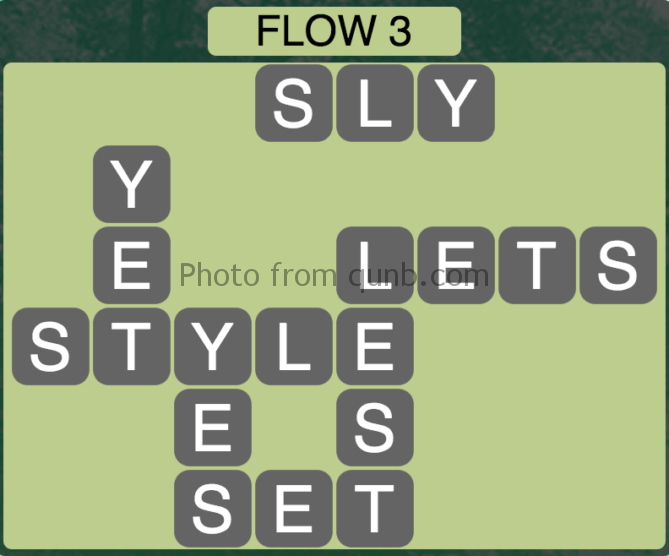 Wordscapes Level 35 Flow 3 Answer Qunb