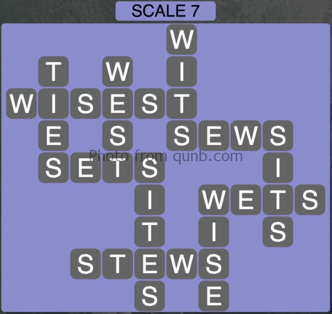 Wordscapes Scale 7 Level 375 Answers Qunb