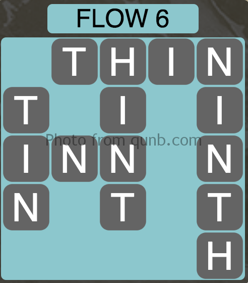 Wordscapes Level 38 Flow 6 Answer Qunb