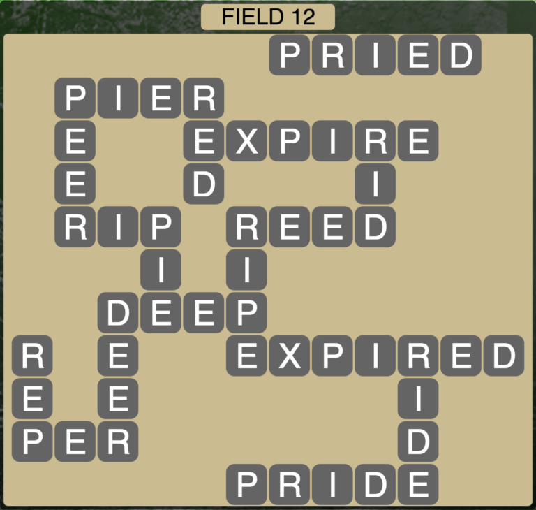 Wordscapes Field 12 Level 540 Answers Qunb