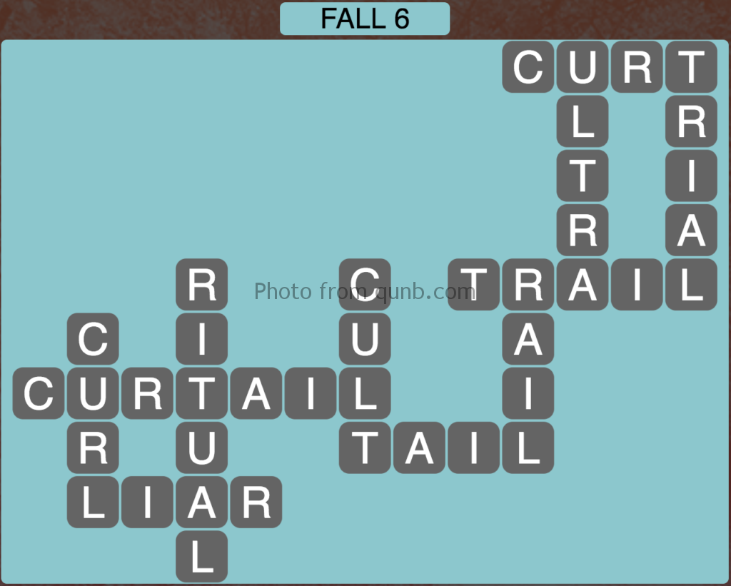 Wordscapes Fall 6 Level 566 Answers Qunb