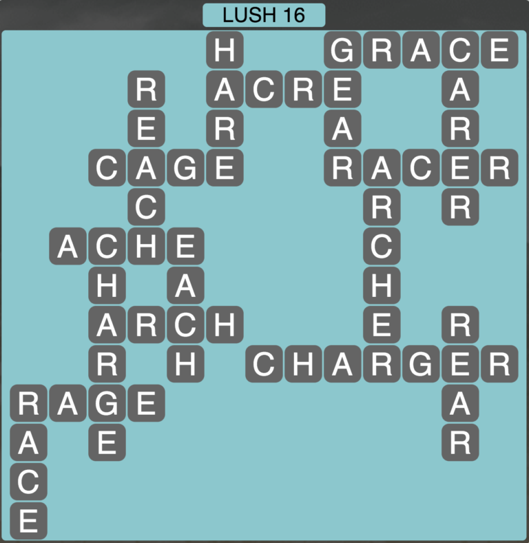 Wordscapes Lush 16 Level 704 Answers Qunb