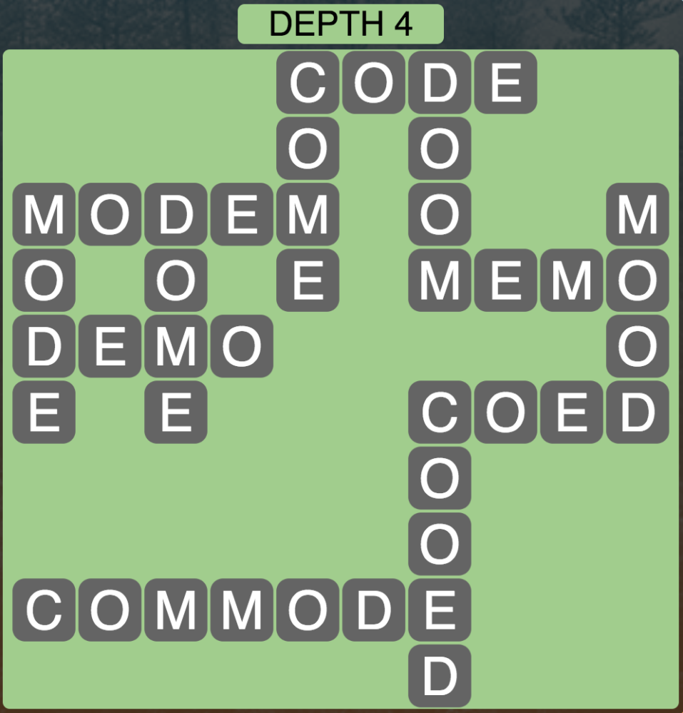 Wordscapes Depth 4 Level 868 Answers Qunb