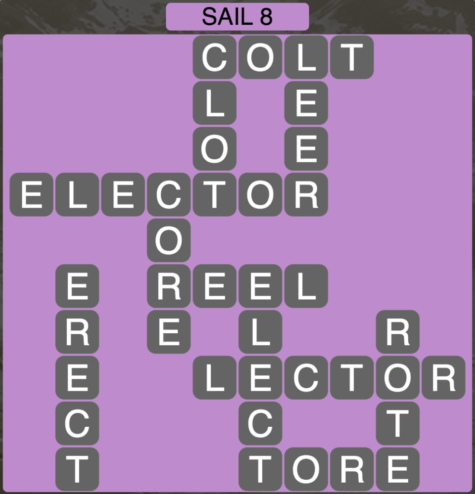 Wordscapes Sail 8 Level 888 Answers Qunb