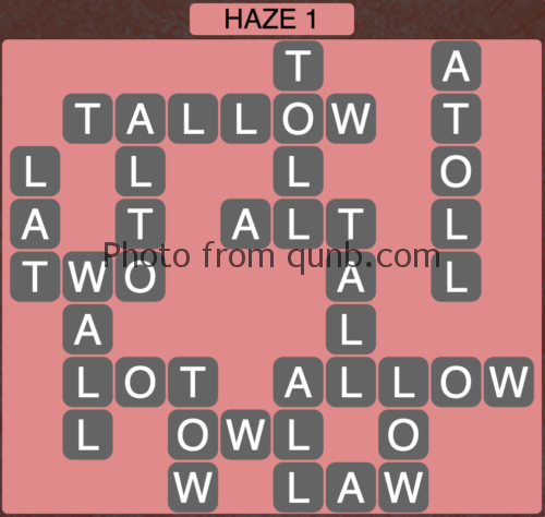 Wordscapes Haze 1 Level 897 Answers Qunb