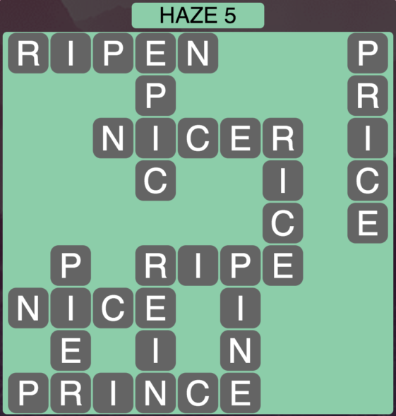 Wordscapes Haze 5 Level 901 Answers Qunb