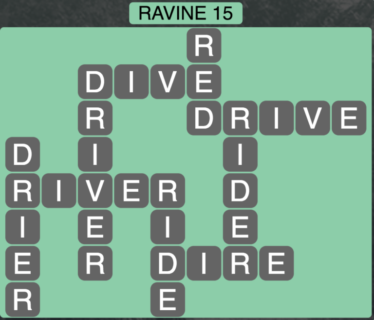 Wordscapes Level 95 Ravine 15 Answer Qunb