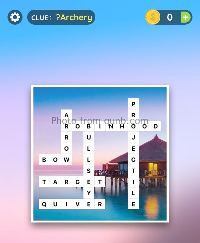 Word slices archery answers Qunb