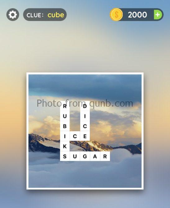 Word slices cube answers Qunb