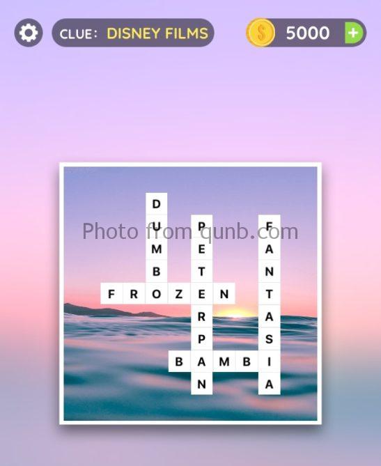 Word slices disney films answers Qunb