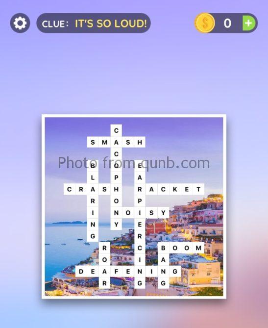 Word slices its so loud answers Qunb