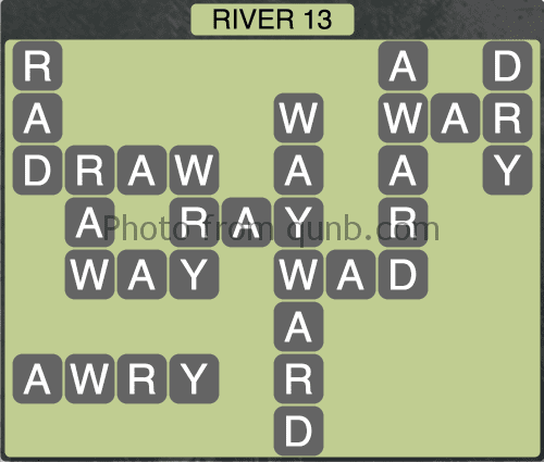 Wordscapes River 13 Level 1357 Answers Qunb