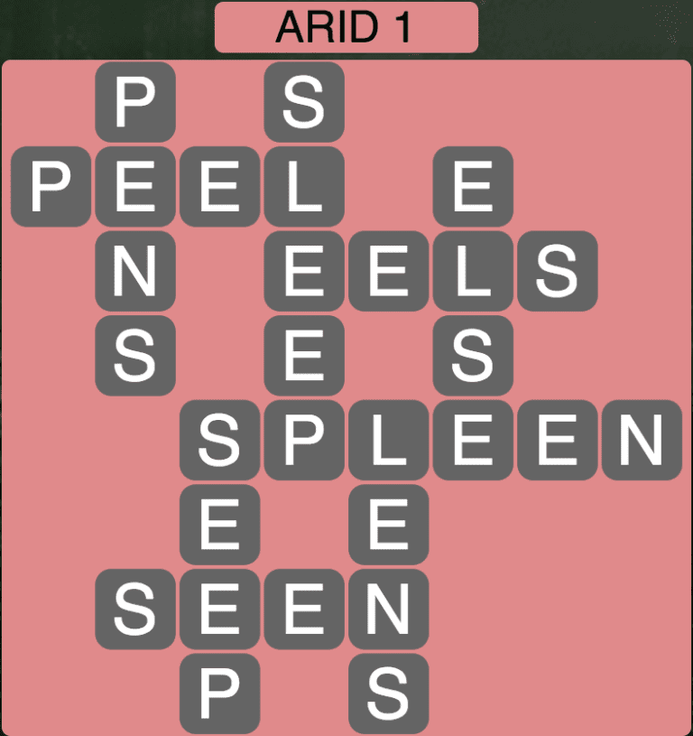 Wordscapes Arid 1 Level 1553 Answers Qunb