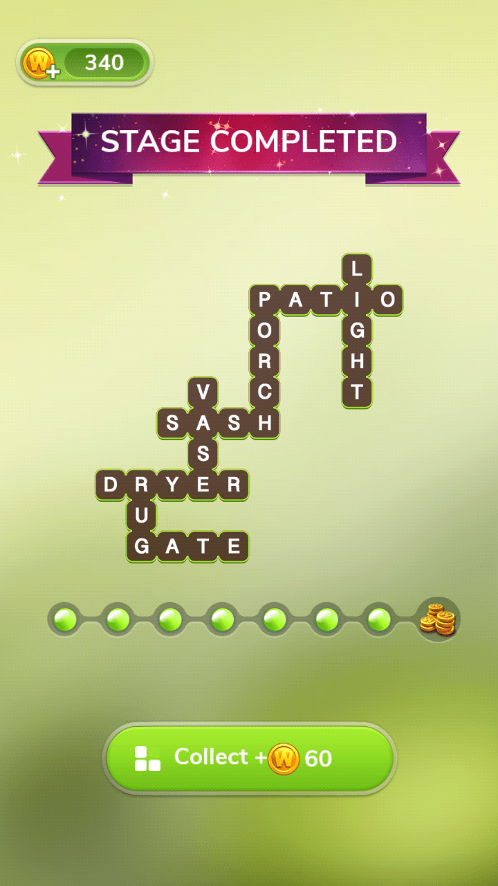 Word Jigsaw Level 368 Household Answers Qunb