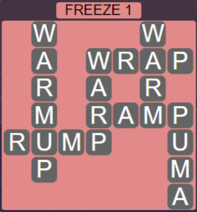 Wordscapes Ice Freeze 1 - Level 2817 Answers