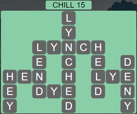 Wordscapes Basin Chill 15 - Level 3215 Answers