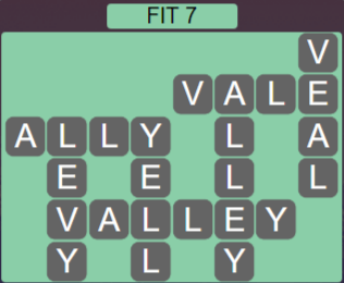 Wordscapes Majesty Fit 7 - Level 3655 Answers