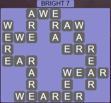 Wordscapes Astral Bright 7 - Level 3687 Answers