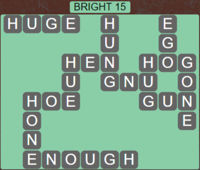 Wordscapes Astral Bright 15 - Level 3695 Answers