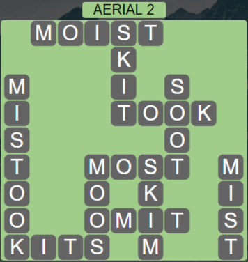 Wordscapes Green Aerial 2 - Level 3874 Answers