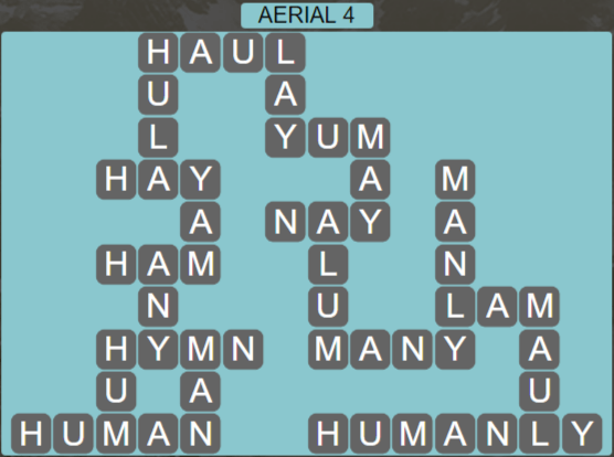 Wordscapes Green Aerial 4 - Level 3876 Answers