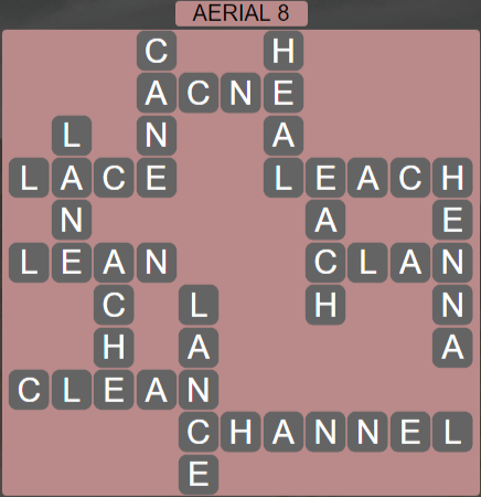 Wordscapes Green Aerial 8 - Level 3880 Answers