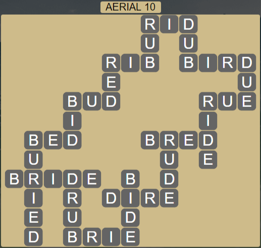 Wordscapes Green Aerial 10 - Level 3882 Answers