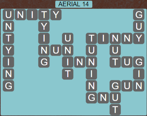 Wordscapes Green Aerial 14 - Level 3886 Answers