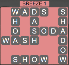 Wordscapes Wind Breeze 1 - Level 4001 Answers