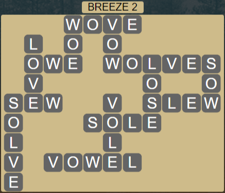 Wordscapes Wind Breeze 2 - Level 4002 Answers