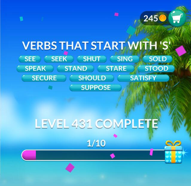 Word Stacks Level 431 Answers