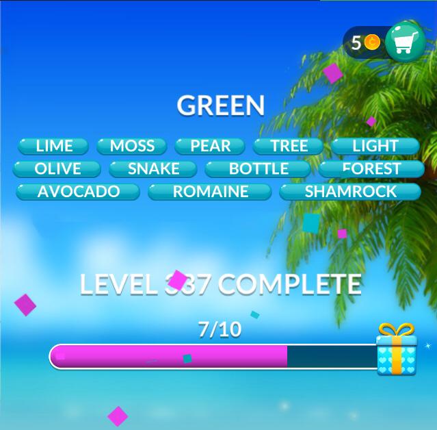 Word Stacks Level 337 Green Answers
