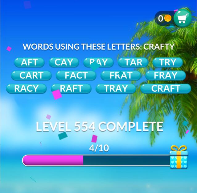 Word Stacks Level 554 Answers