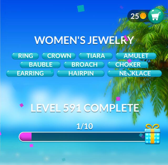 Word Stacks Level 591 Answers