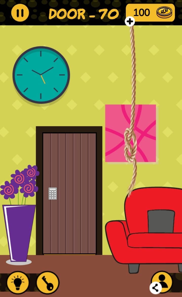 The 4 digit code door 70 Qunb